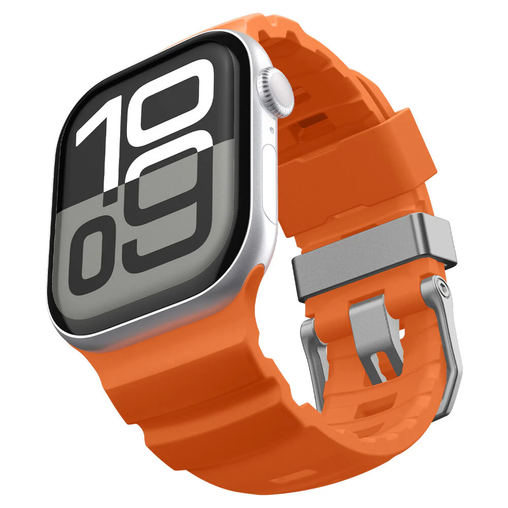 Spigen Apple Watch 49mm 46mm 45mm 44mm 42mm WBS2 Band (Orange) - Image 6