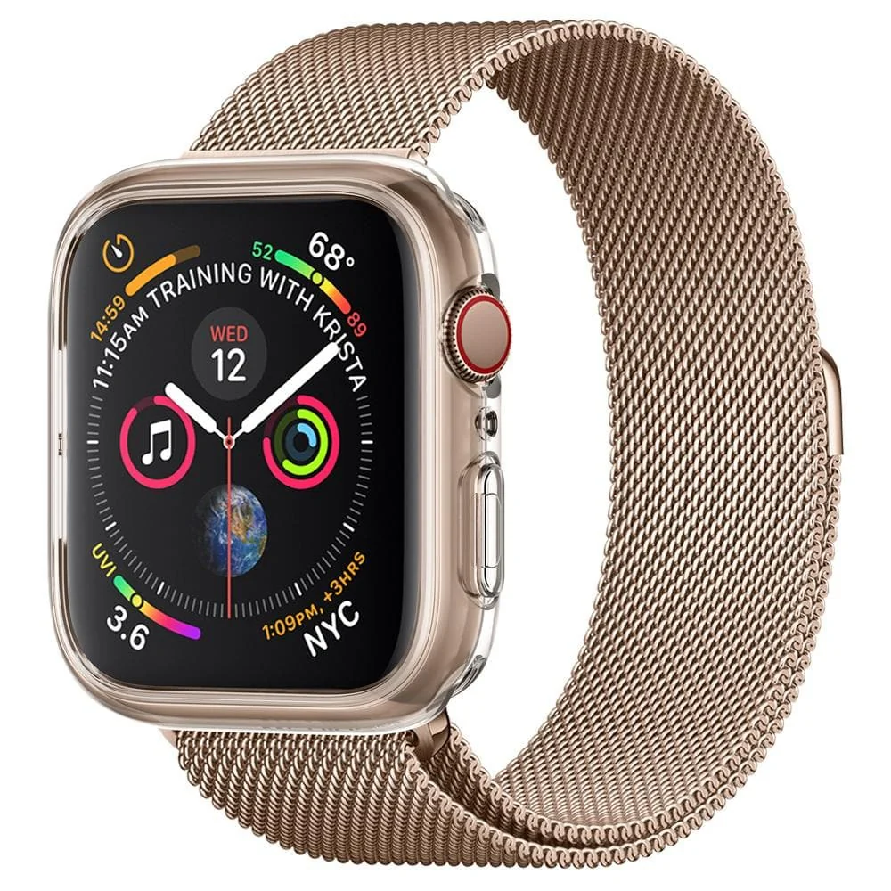 Spigen Apple Watch SE3/9/8/SE2/7/6/SE/5/4 (41mm/40mm) Liquid Crystal Case (Clear)