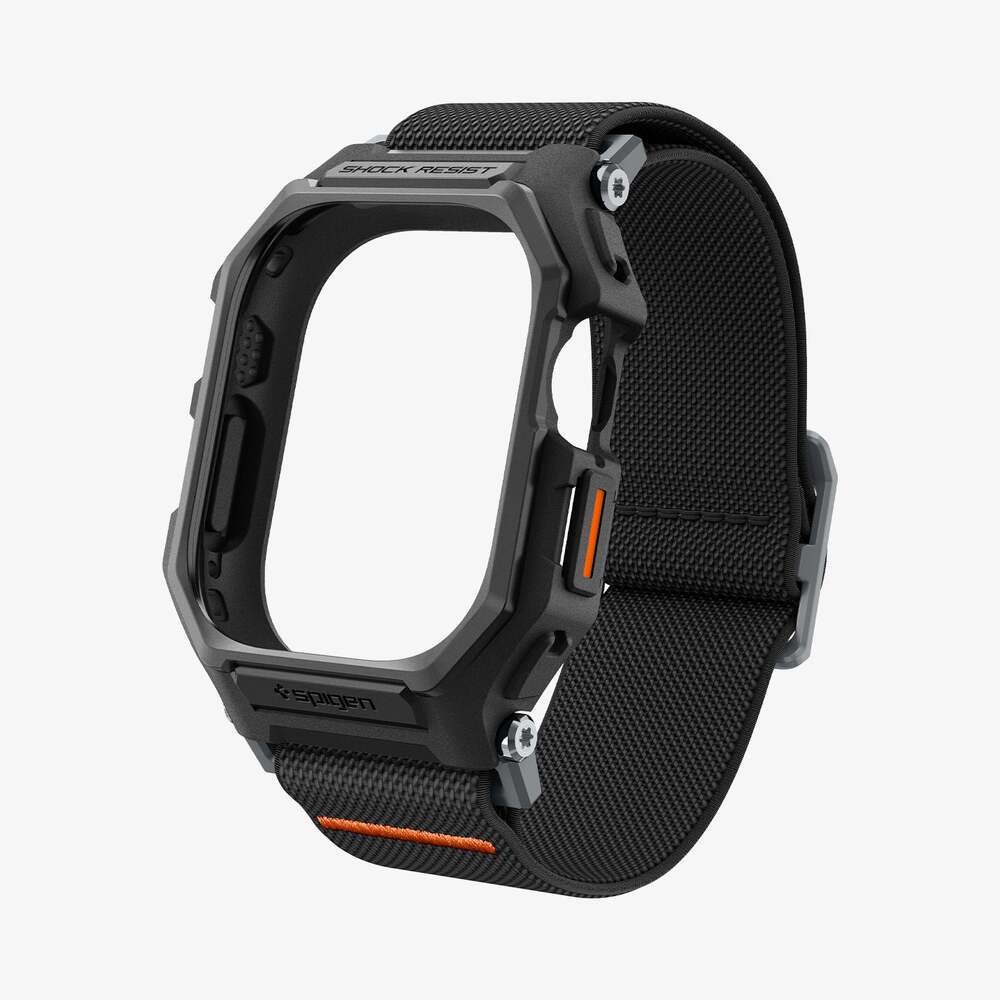 Spigen Apple Watch Ultra 3/2/1 49mm Lite Fit Pro Wristband Case (Black) - Image 5