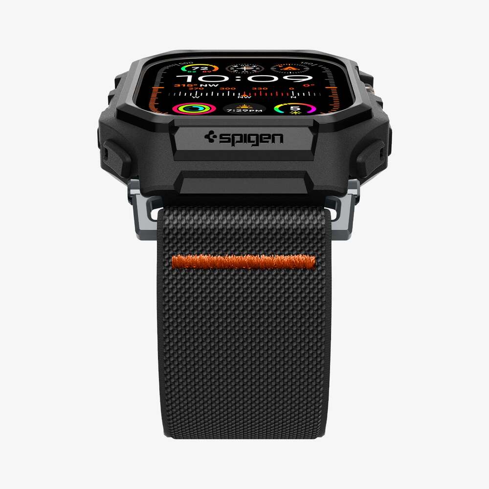 Spigen Apple Watch Ultra 3/2/1 49mm Lite Fit Pro Wristband Case (Black) - Image 6