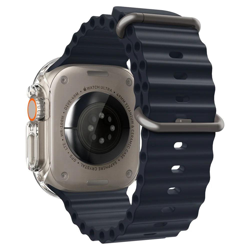 Spigen Apple Watch Ultra 3/2/1 49mm Thin Fit Case (Clear) - Image 5