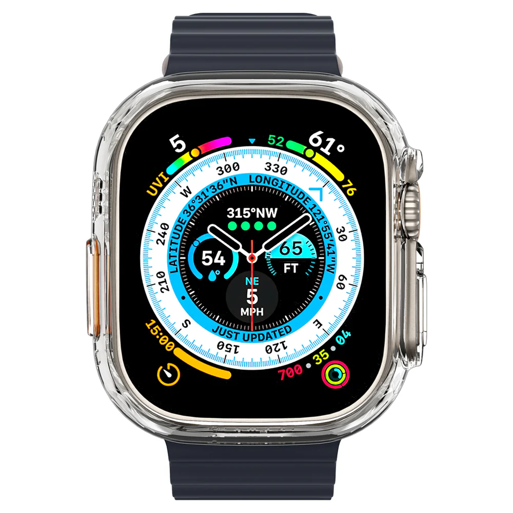 Spigen Apple Watch Ultra 3/2/1 49mm Thin Fit Case (Clear) - Image 6