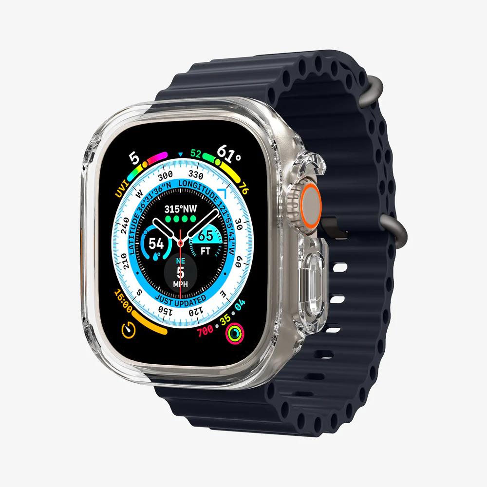 Spigen Apple Watch Ultra 3/2/1 49mm Ultra Hybrid Case (Clear) - Image 4