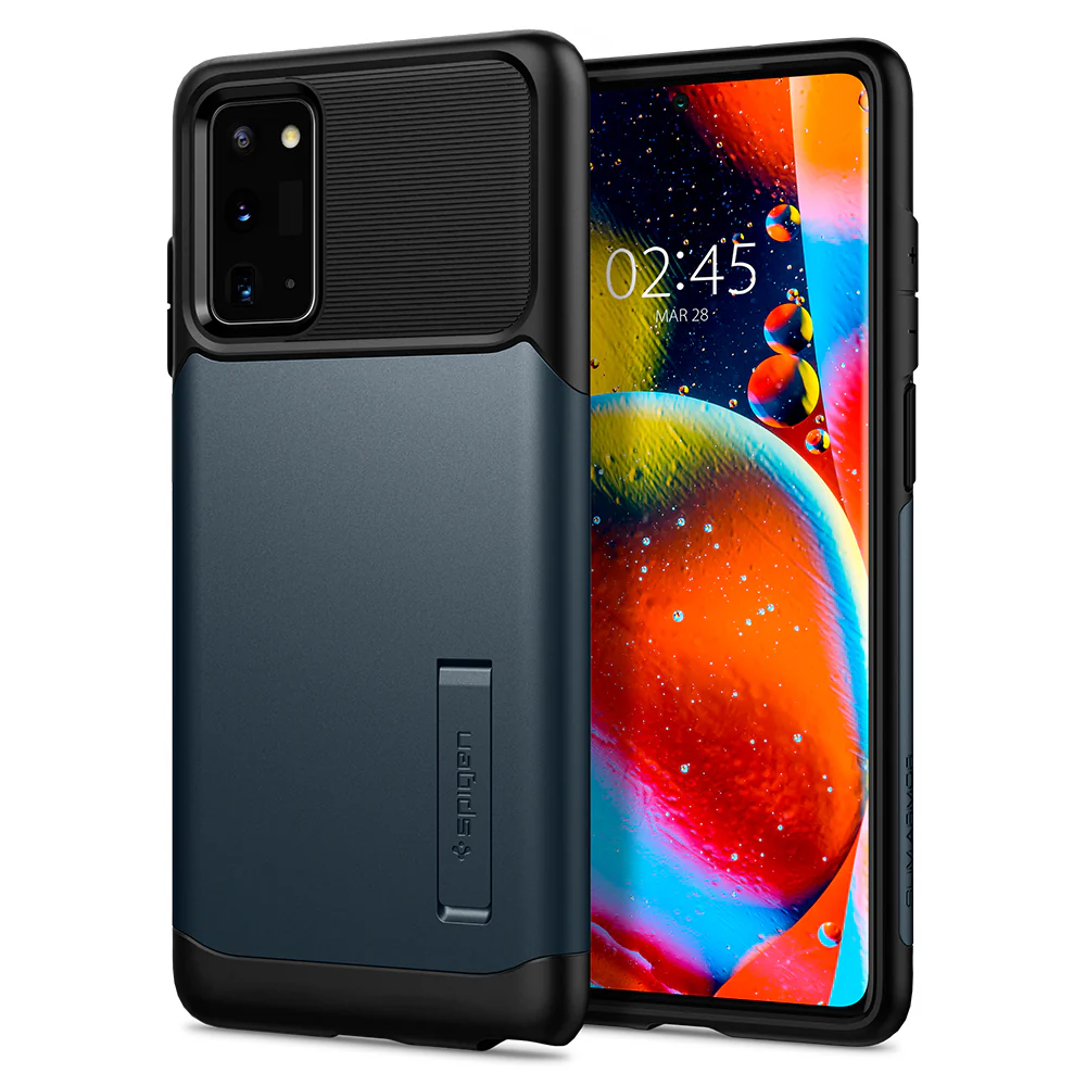Spigen Galaxy Note 20 Slim Armor Case (Metal Slate)