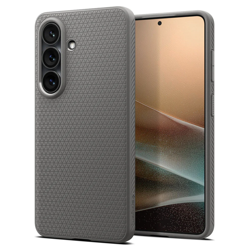 Spigen Galaxy S26 Liquid Air Case (Marble Grey)