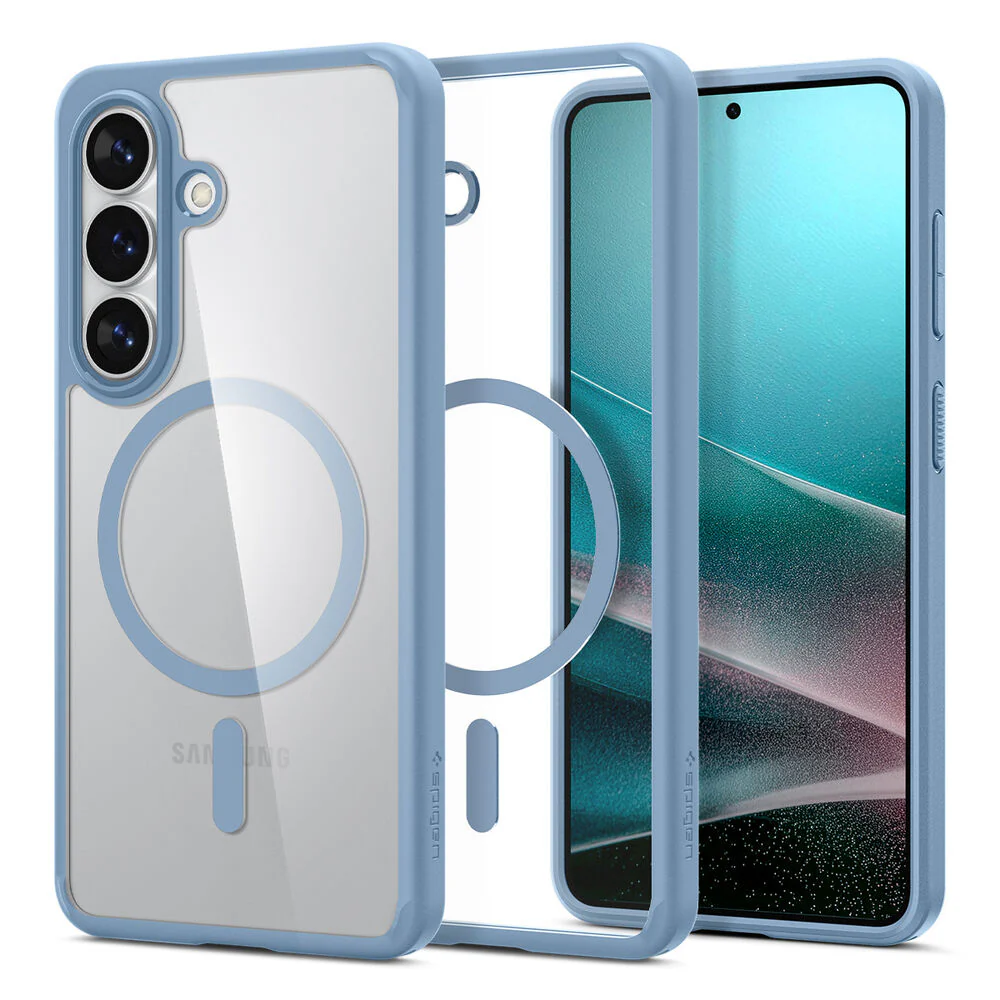 Spigen Galaxy S26 Plus Ultra Hybrid (MagFit) Case (Light Blue)