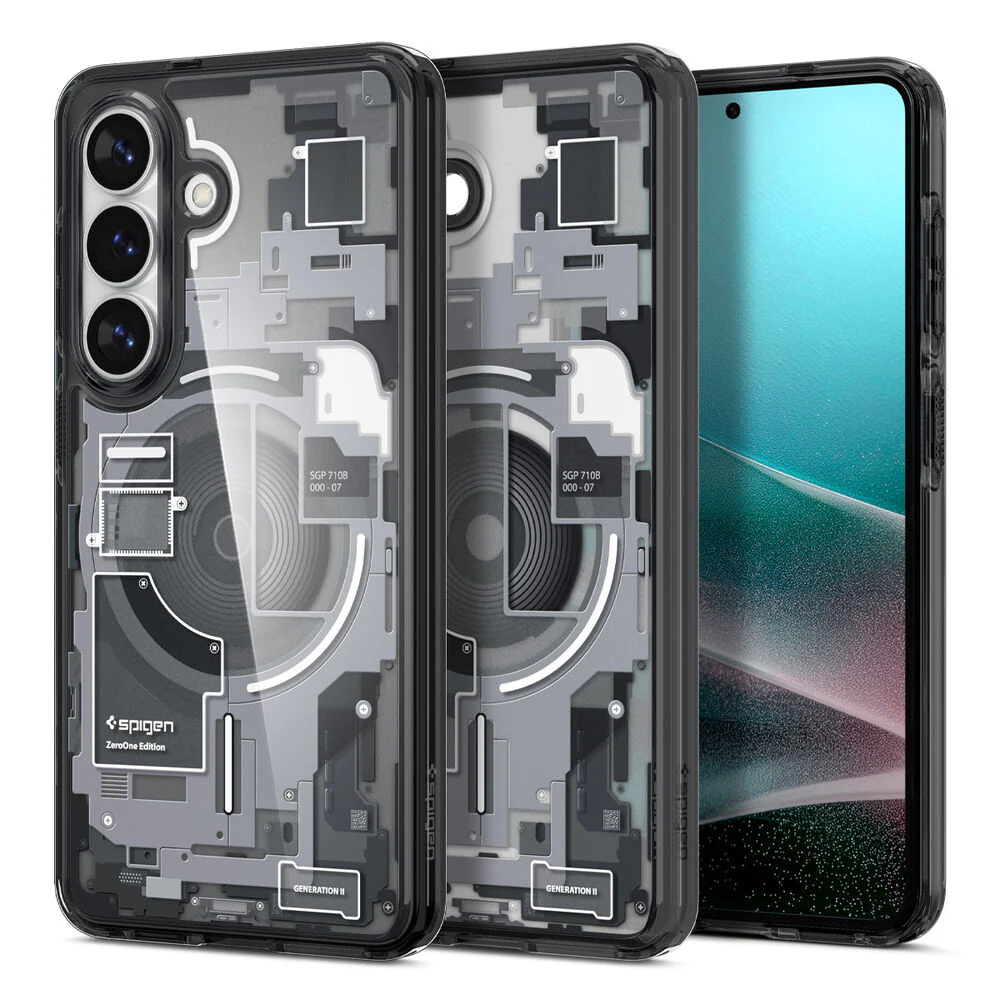 Spigen Galaxy S26 Ultra Hybrid (MagFit) Case (Zero One Black)