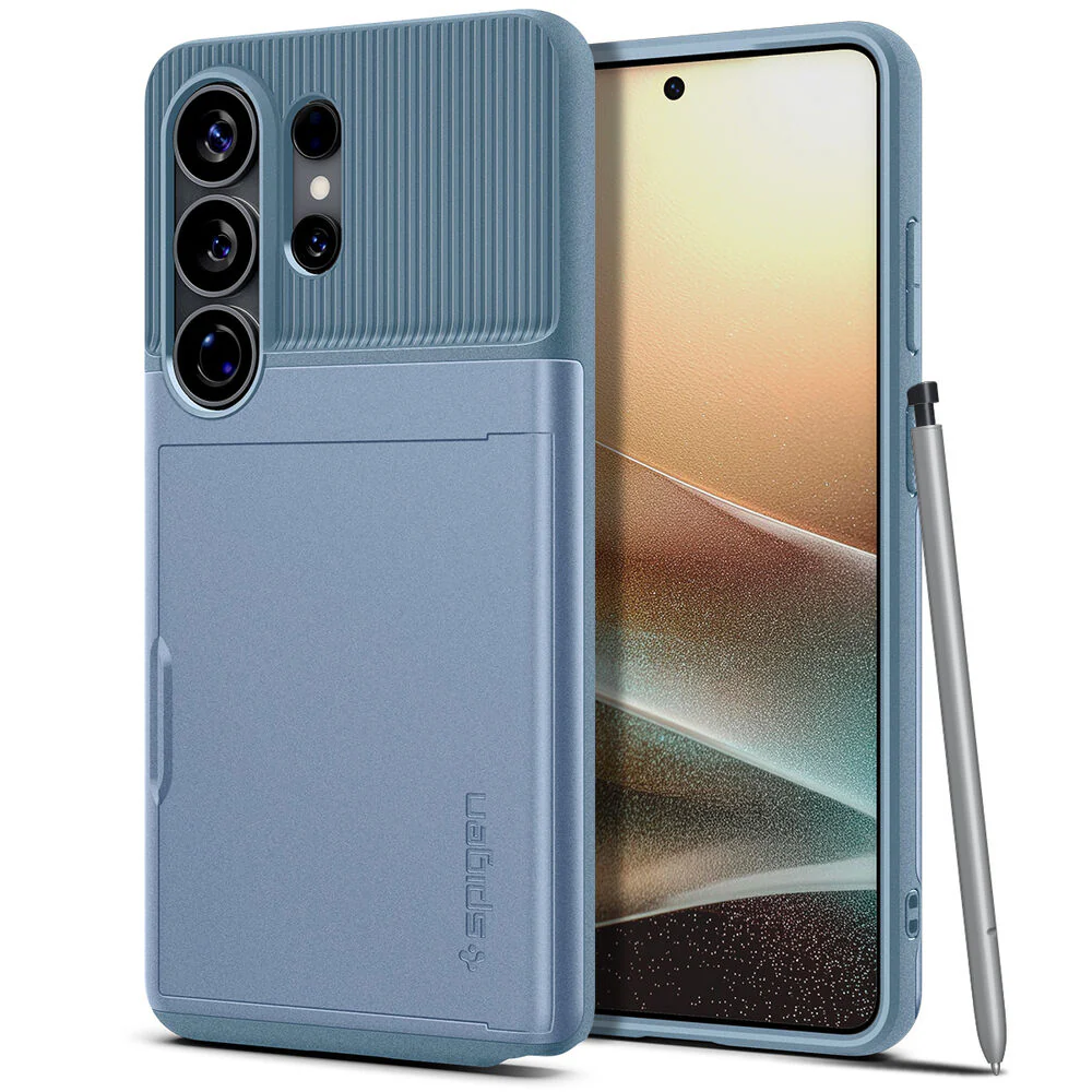 Spigen Galaxy S26 Ultra Slim Armor CS Case (Light Blue) - Image 5