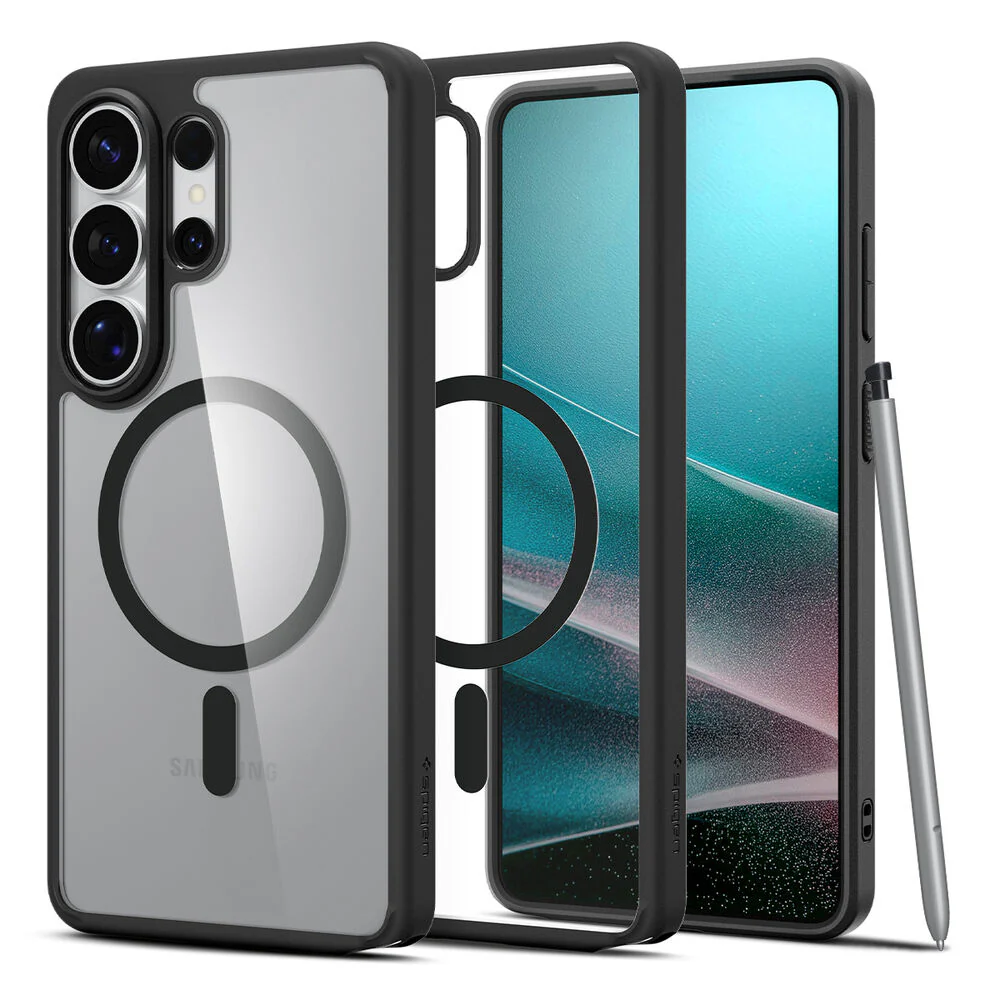 Spigen Galaxy S26 Ultra Ultra Hybrid (MagFit) Case (Black)