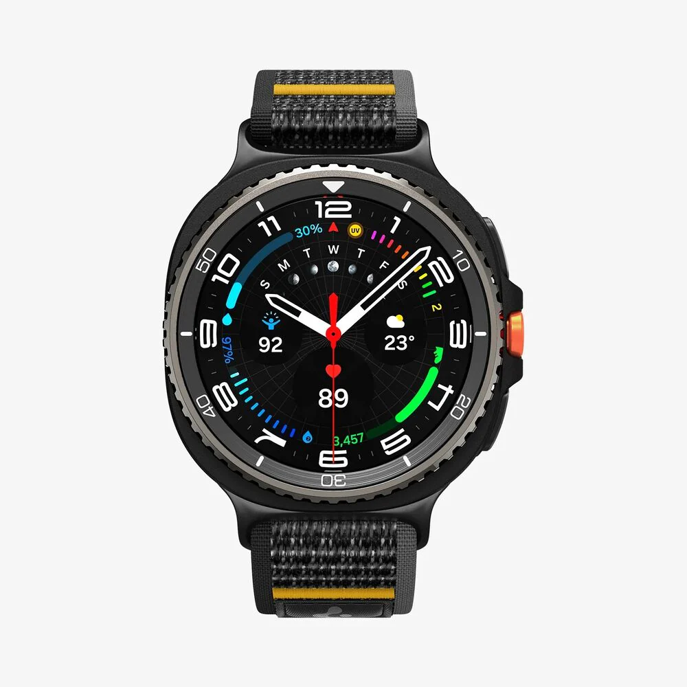 Spigen Galaxy Watch 8 40mm/44mm/Classic 46mm Athlex Air Band (Active Black) - Image 2