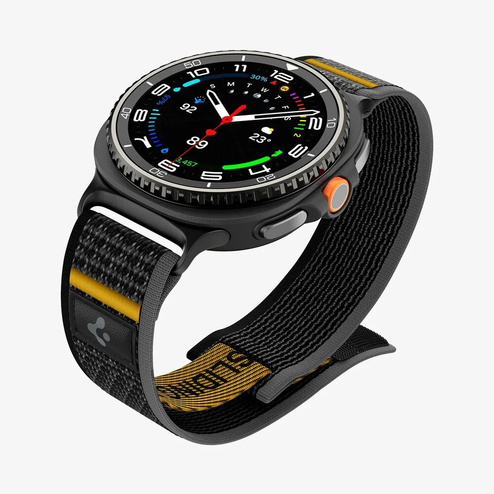 Spigen Galaxy Watch 8 40mm/44mm/Classic 46mm Athlex Air Band (Active Black) - Image 3