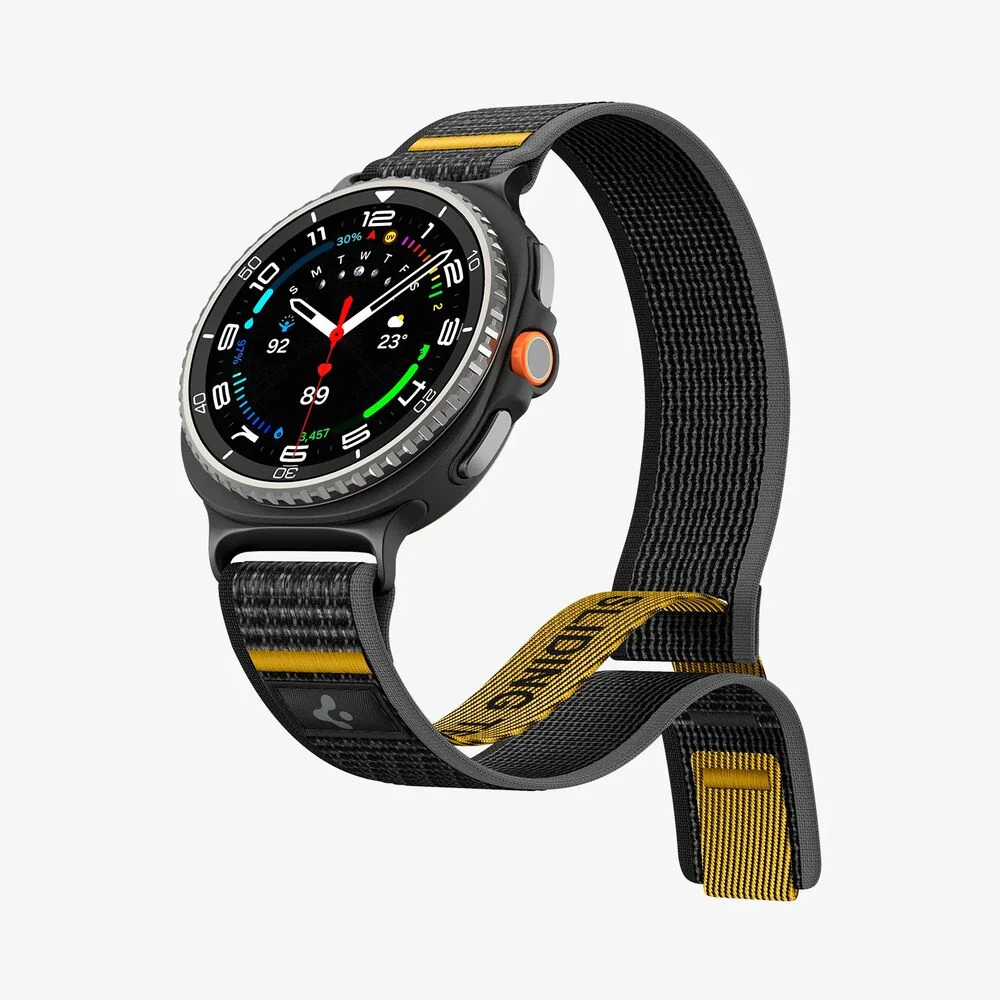 Spigen Galaxy Watch 8 40mm/44mm/Classic 46mm Athlex Air Band (Active Black) - Image 5