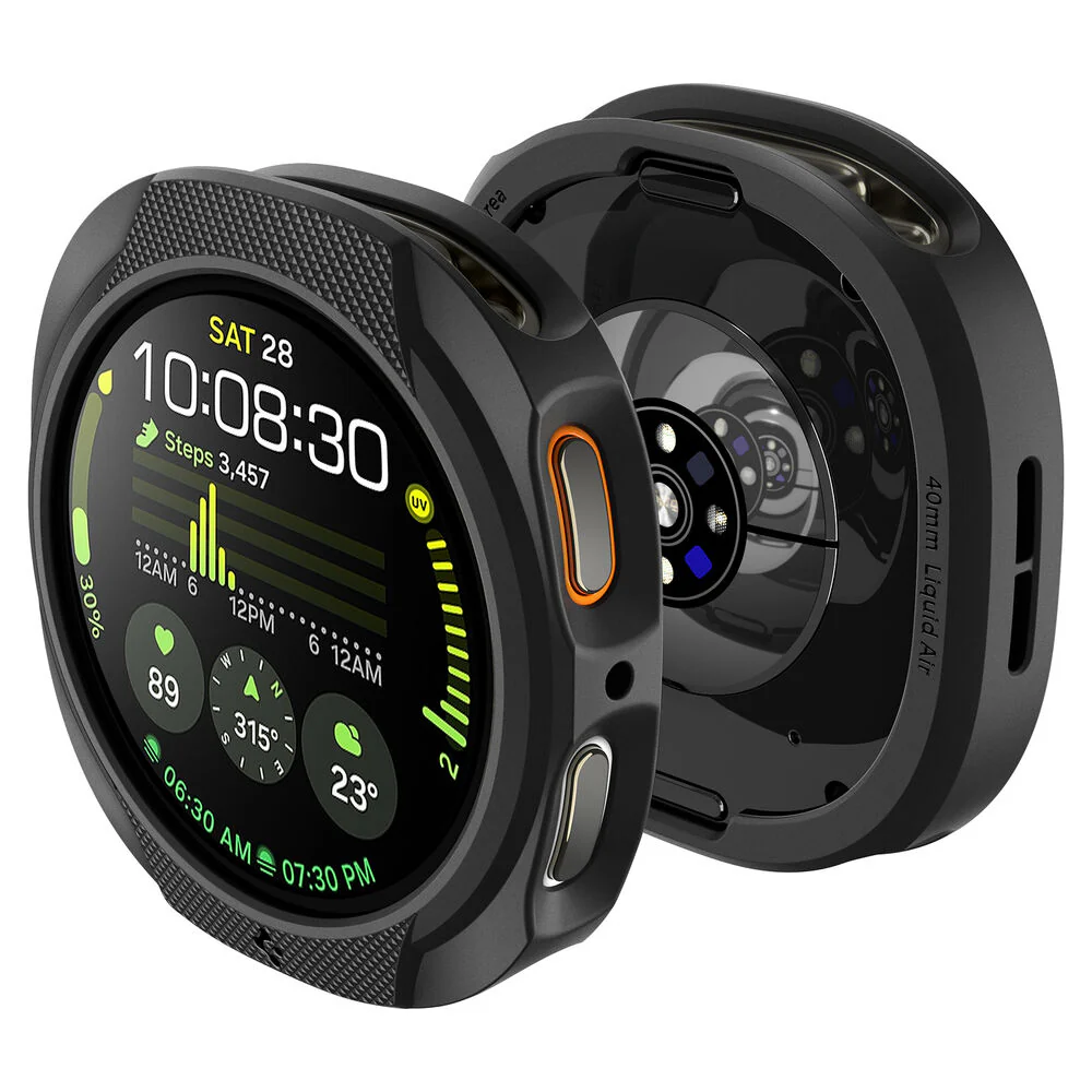 Spigen Galaxy Watch 8 40mm Liquid Air Case (Black)