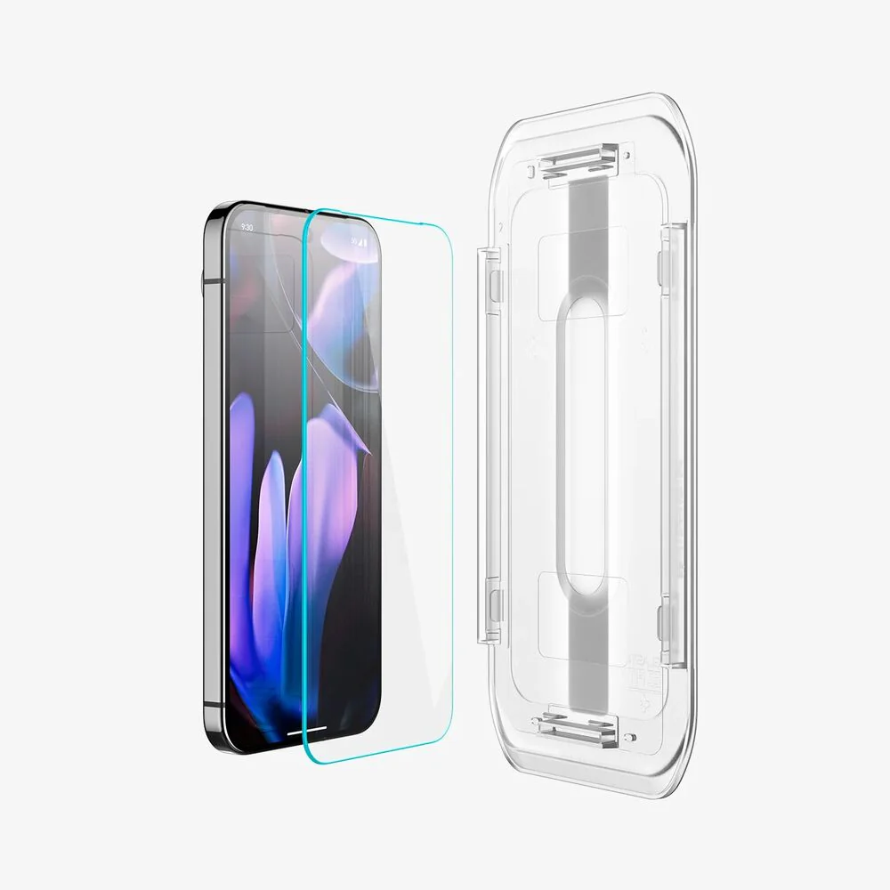 Spigen Google Pixel 10/10 Pro/9/9 Pro EZ Fit GLAS.tR Slim 2PCS Glass Screen Protector (Clear) - Image 4