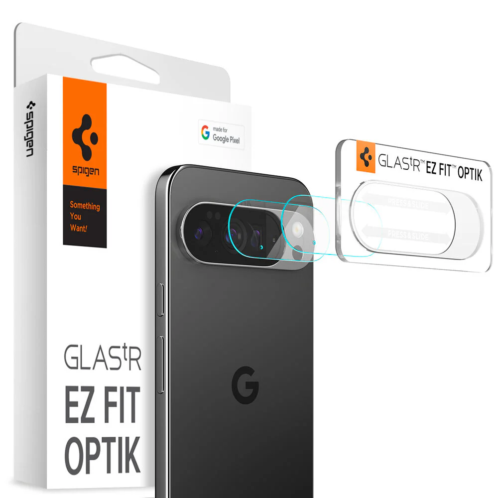 Spigen Google Pixel 10 Pro GLAS.tR EZ Fit Optik 2PCS Lens Protector - Clear - Image 2