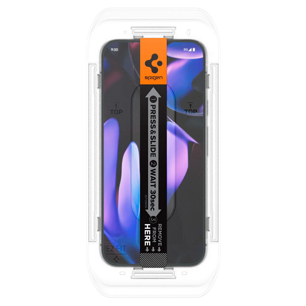 Spigen Google Pixel 10 Pro XL GLAS.tR EZ Fit Privacy 2PCS Glass Screen Protector - Black - Image 5