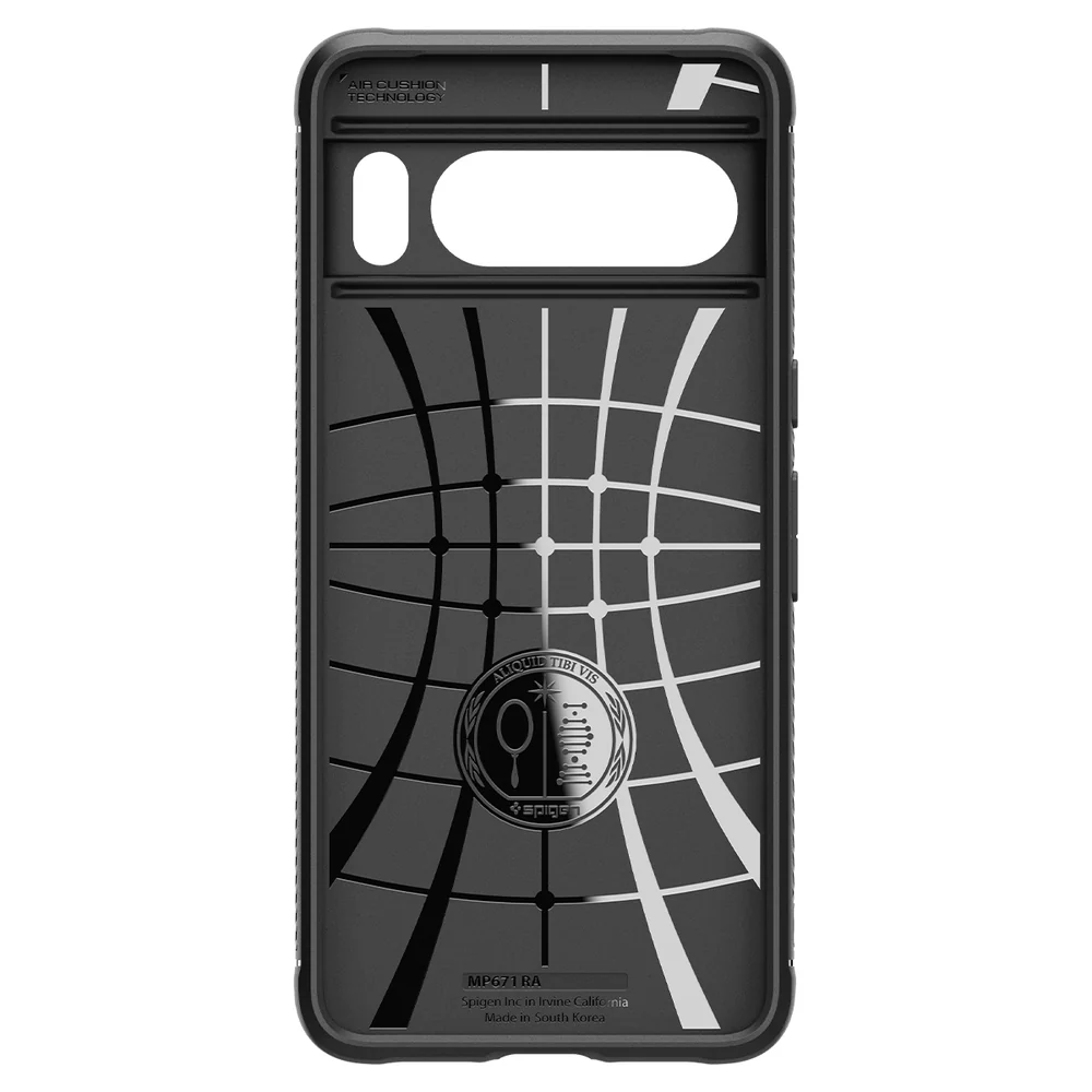 Spigen Google Pixel 8 Pro Rugged Armor Case - Black - Image 2