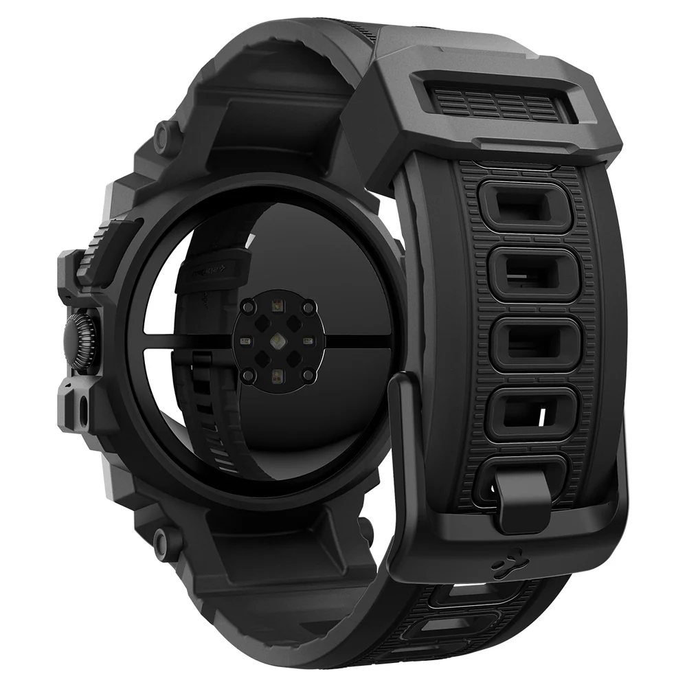 Spigen Google Pixel Watch 3 45mm Rugged Armor Pro Band Case (Black) - Image 5