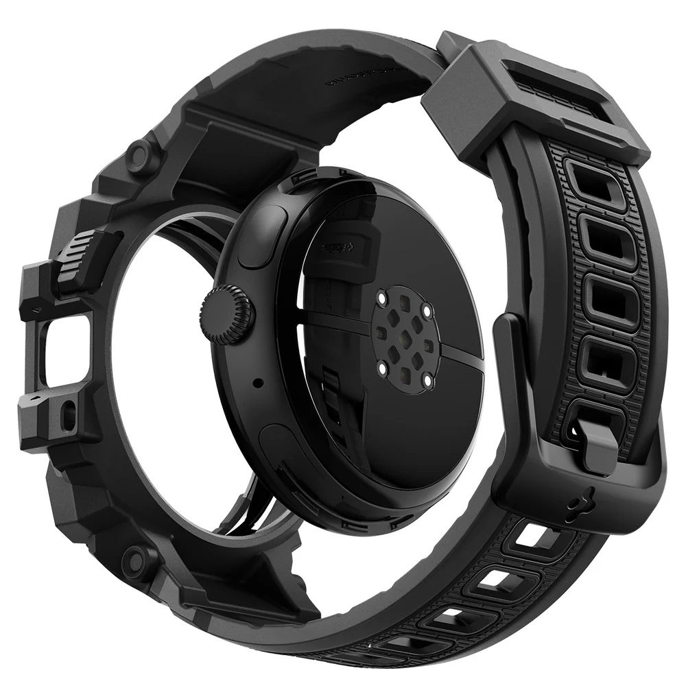 Spigen Google Pixel Watch 3 45mm Rugged Armor Pro Band Case (Black) - Image 6