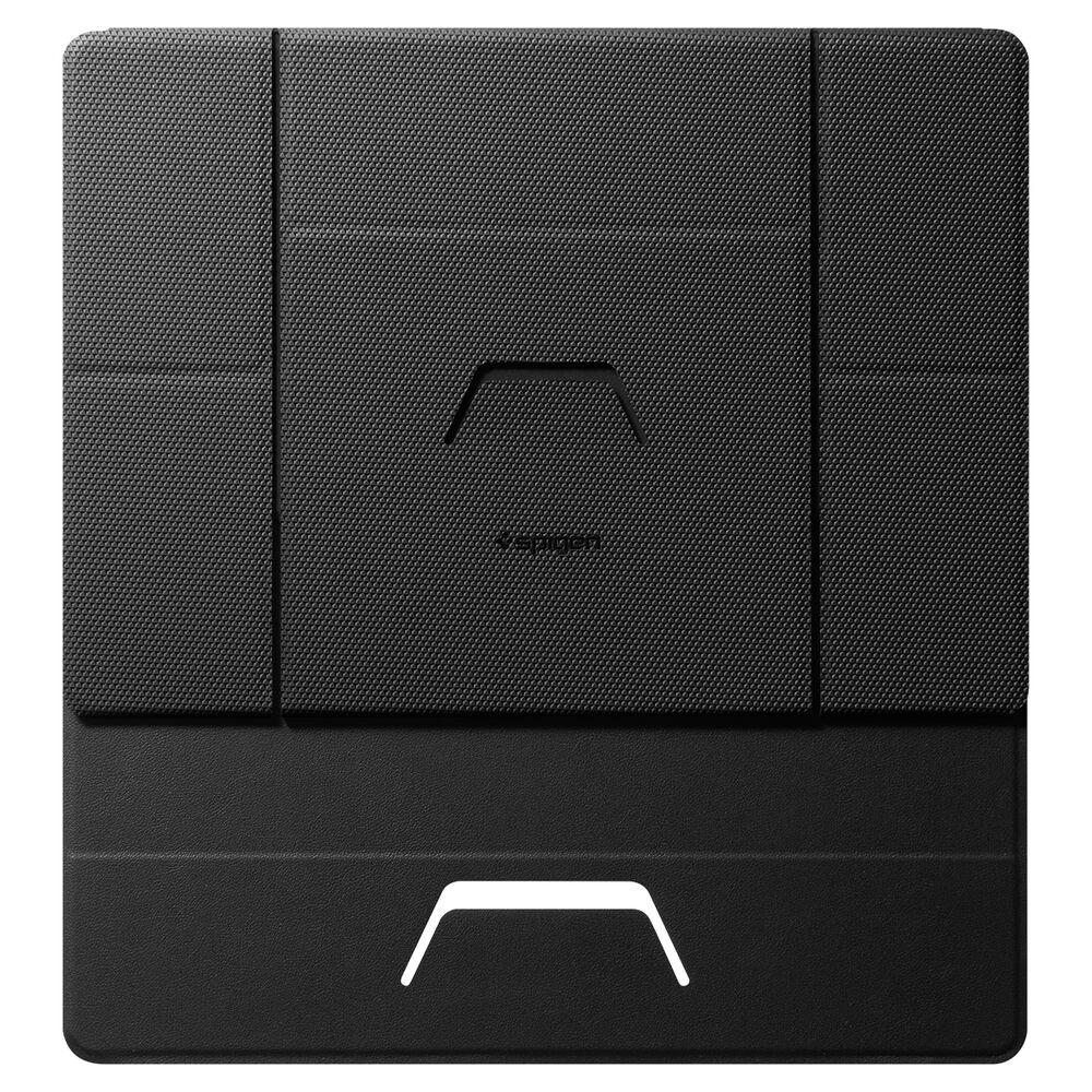 Spigen LD201-S8 Slim Fold Non Adhesive Laptop MacBook Tablet Stand (Black) - Image 2