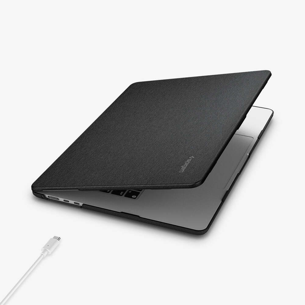 Spigen MacBook Air 15" 2026/2025/2024/2023 (M5/M4/M3/M2) Urban Fit Case (Black) - Image 6