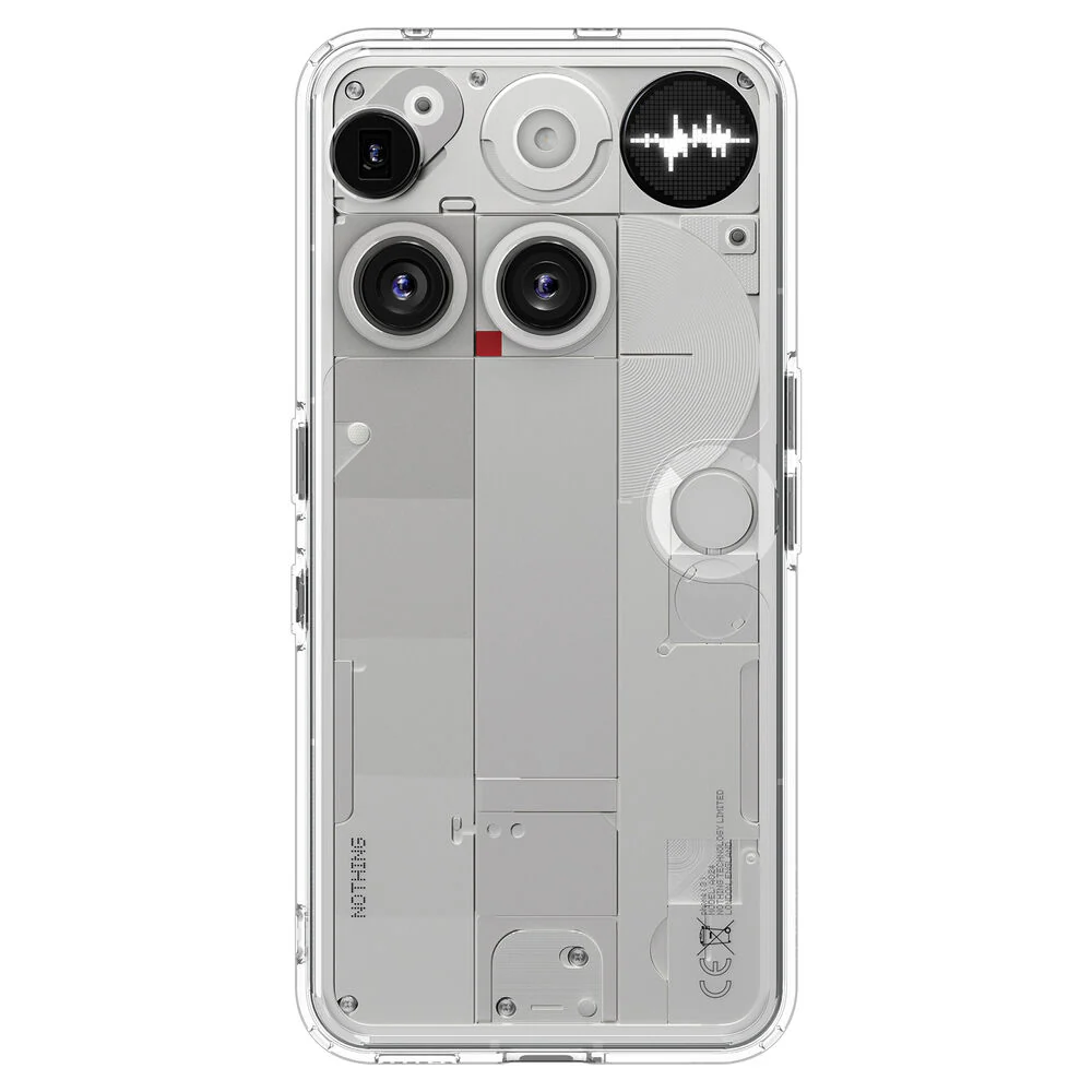 Spigen Nothing Phone (3) Ultra Hybrid Case (Crystal Clear) - Image 3