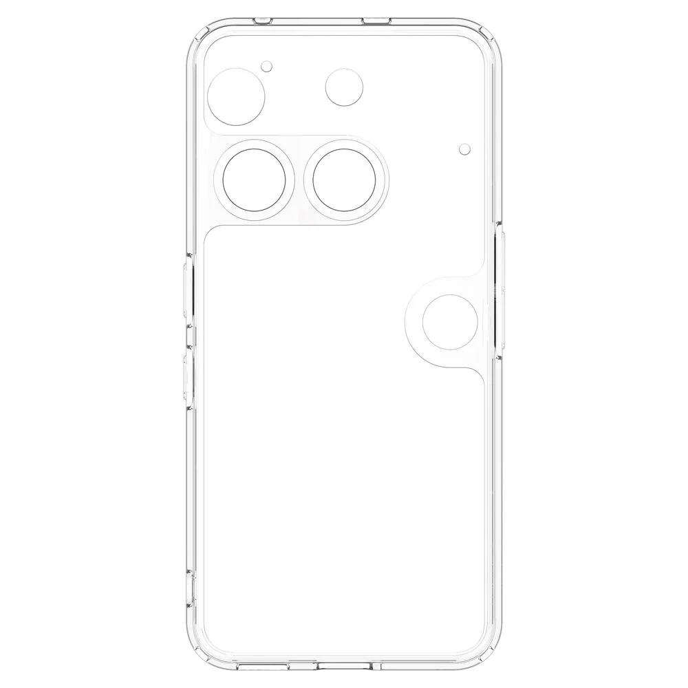 Spigen Nothing Phone (3) Ultra Hybrid Case (Crystal Clear) - Image 5