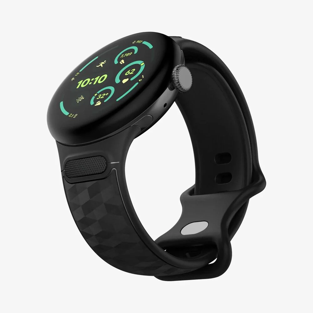 Spigen Pixel Watch 4/3 45mm Parallax Wristband (Black) - Image 3