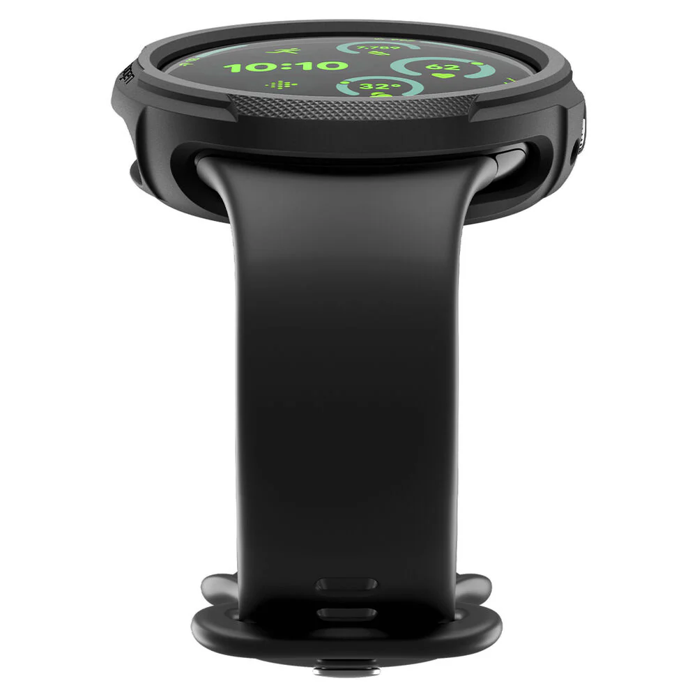 Spigen Pixel Watch 4 41mm Liquid Air Case with Stand (Black) - Image 6