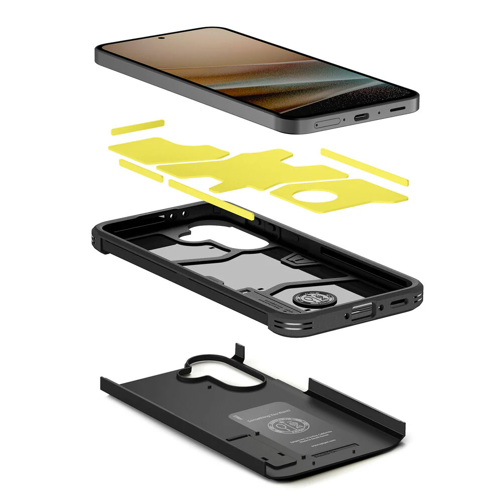 Spigen Samsung Galaxy A37 5G Tough Armor Case (Black) - Image 6