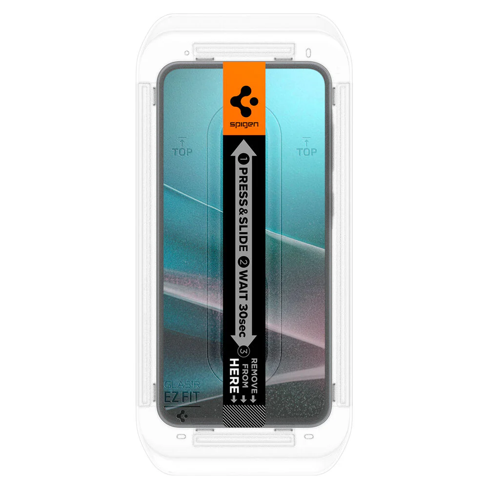 Spigen Samsung Galaxy A37/A36 5G GLAS.tR EZ Fit 2PCS Glass Screen Protector (Clear) - Image 5