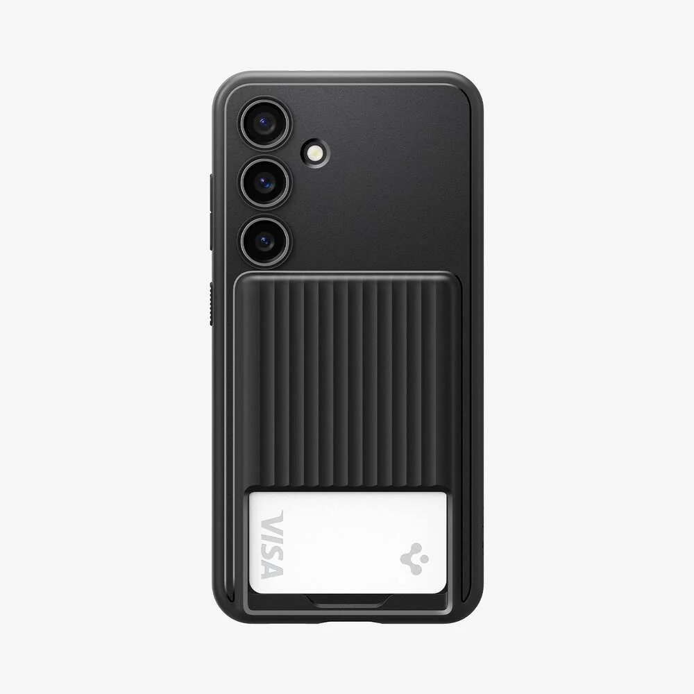 Spigen Samsung Galaxy S24 Plus Liquid Slot Case - Black - Image 2