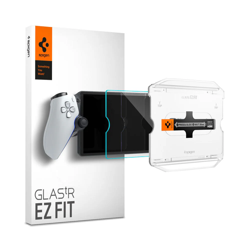 Spigen Sony PlayStation Portal  EZ Fit GLAS.tR Slim 1PC Video Game Accessories - Clear