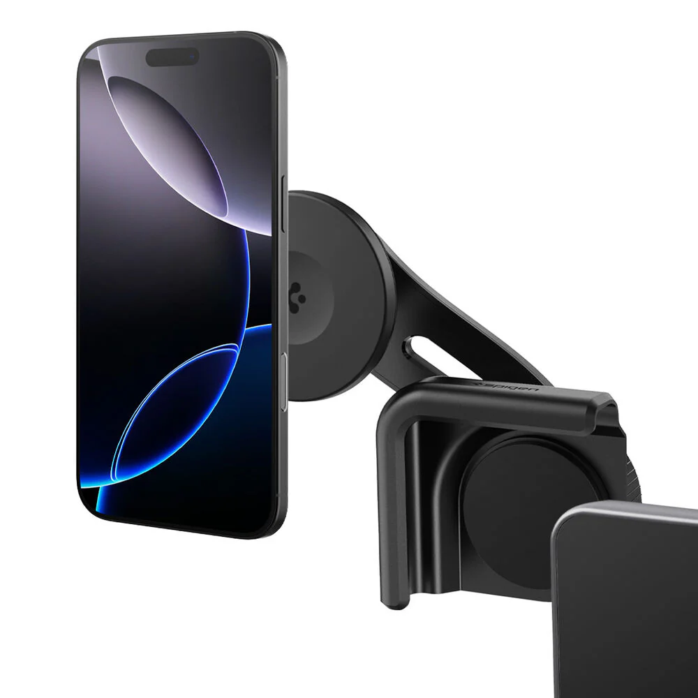 SPIGEN Tesla ITLST90 OneTap Magnetic Screen Mount (Black) - Image 5