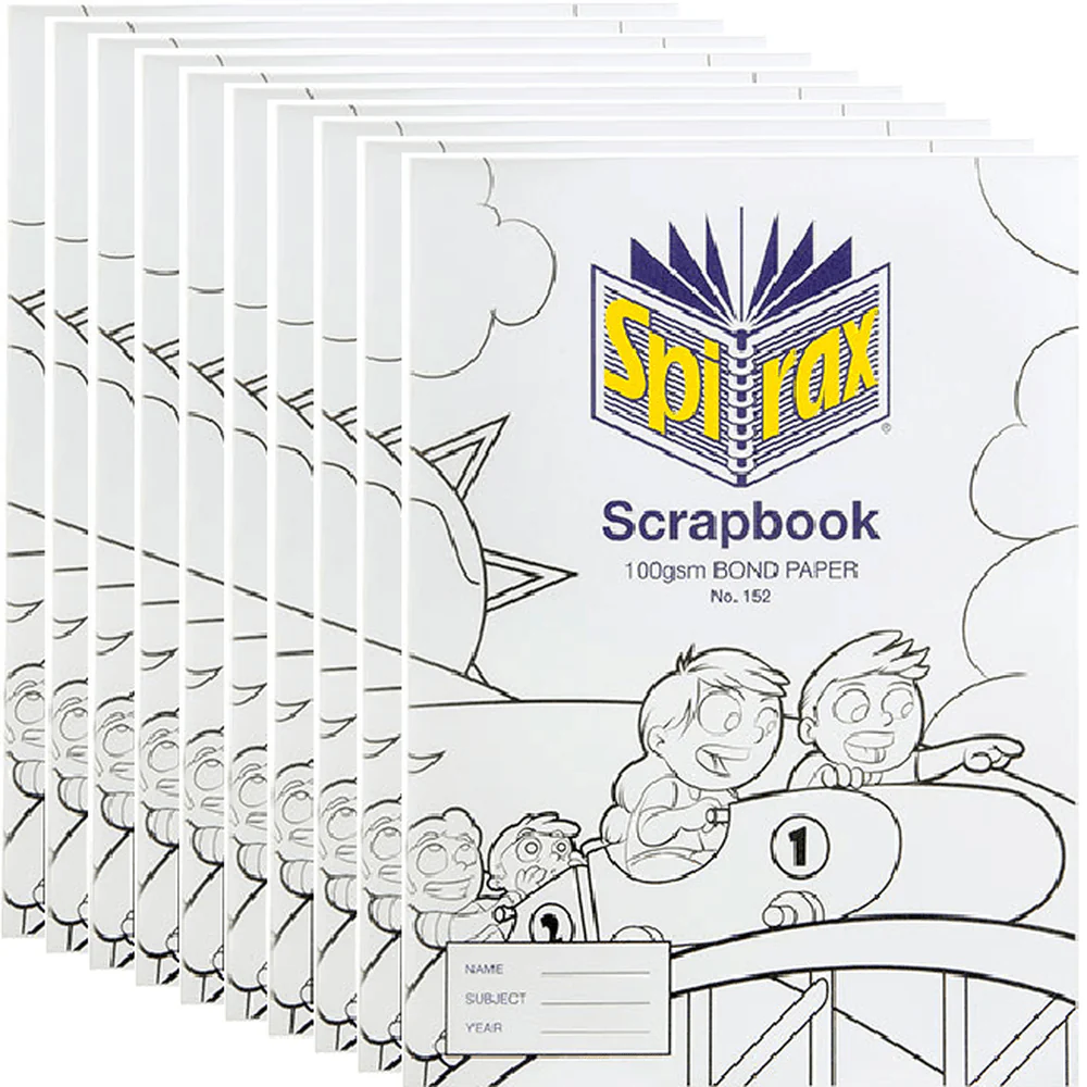 Spirax 152 Scrapbook 64 Page 335x245mm [10 Pack]