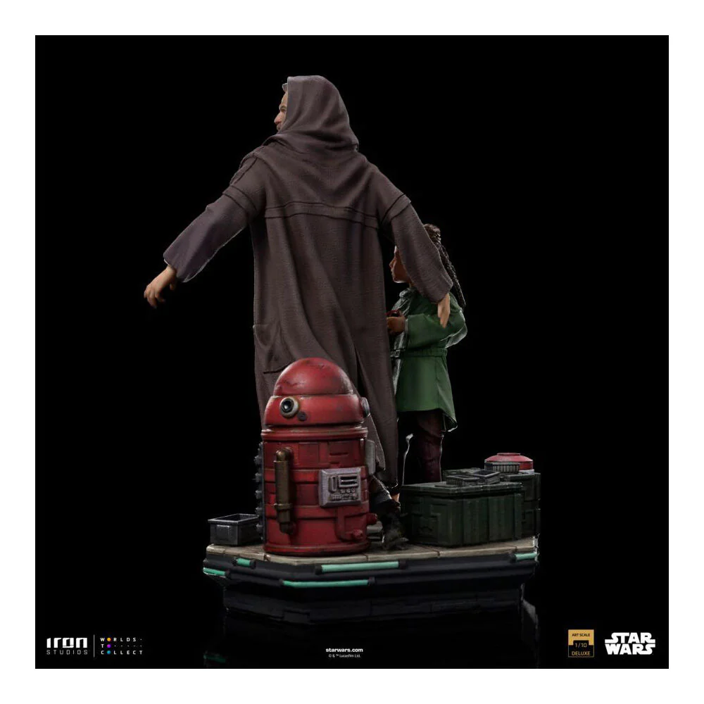 Star Wars Obi-Wan & Young Leia DLX 1:10 Statue Collectable - Image 5