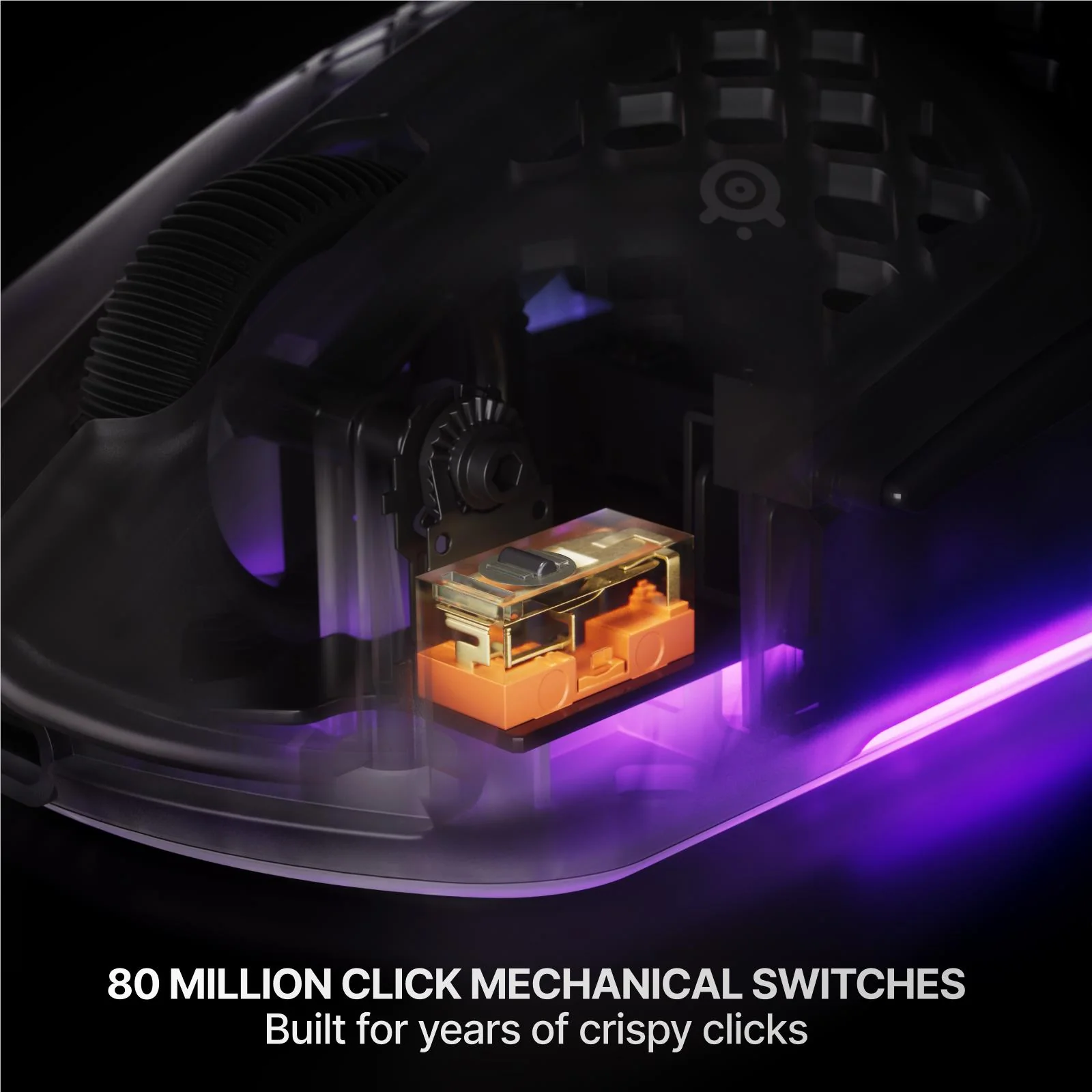 SteelSeries Aerox 3 Gen 2 Wireless Gaming Mouse Ghost - Image 6