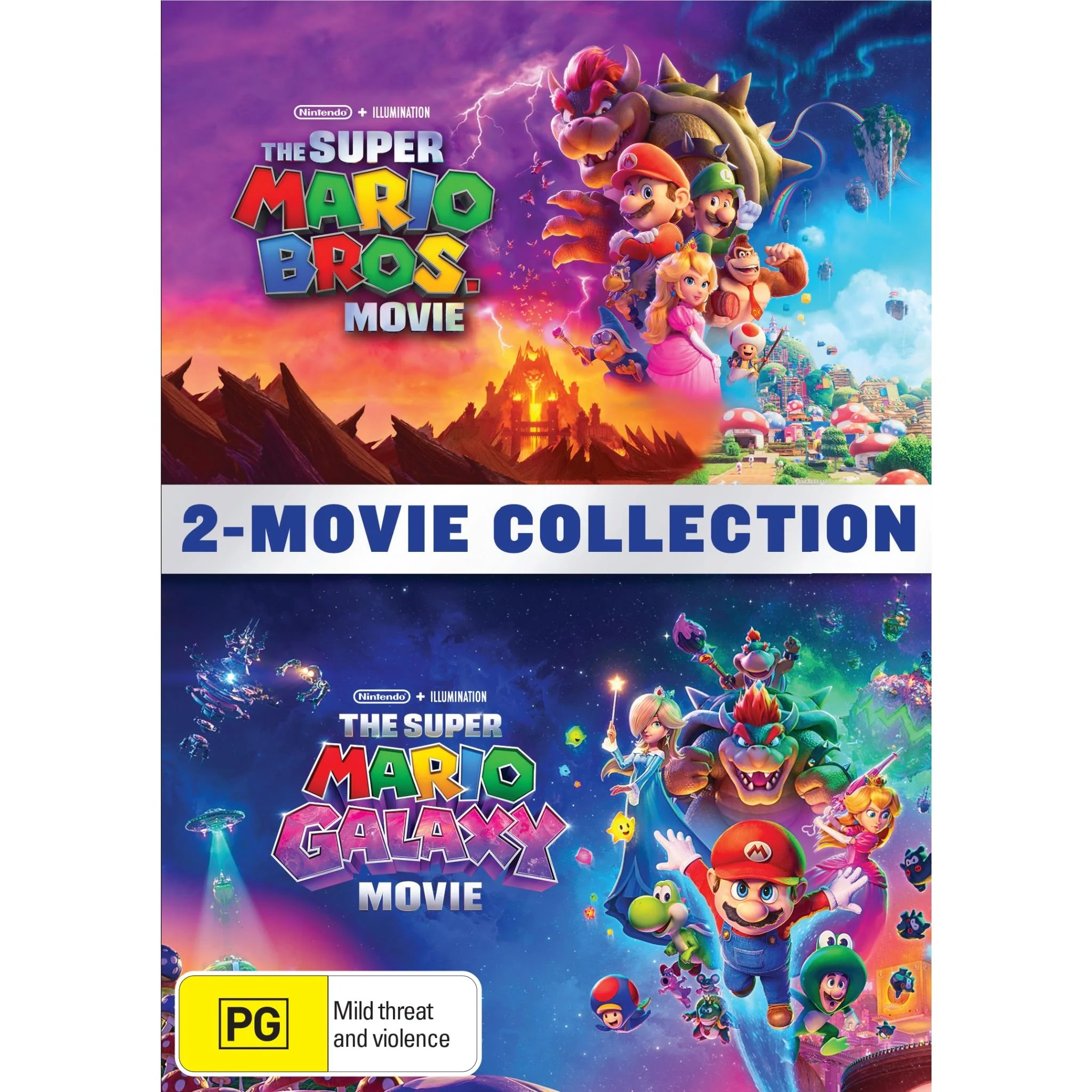 Super Mario Movie: 2-Movie Collection