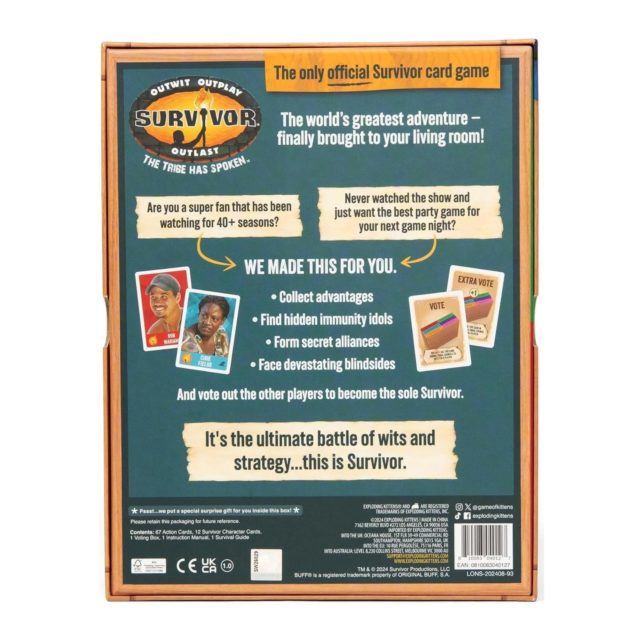 Survivor - The Tribe Has Spoken Card Game - Image 2