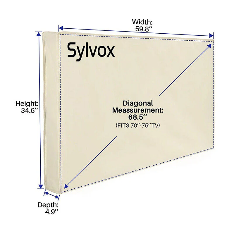 Sylvox Outdoor TV Cover 75 - Image 2