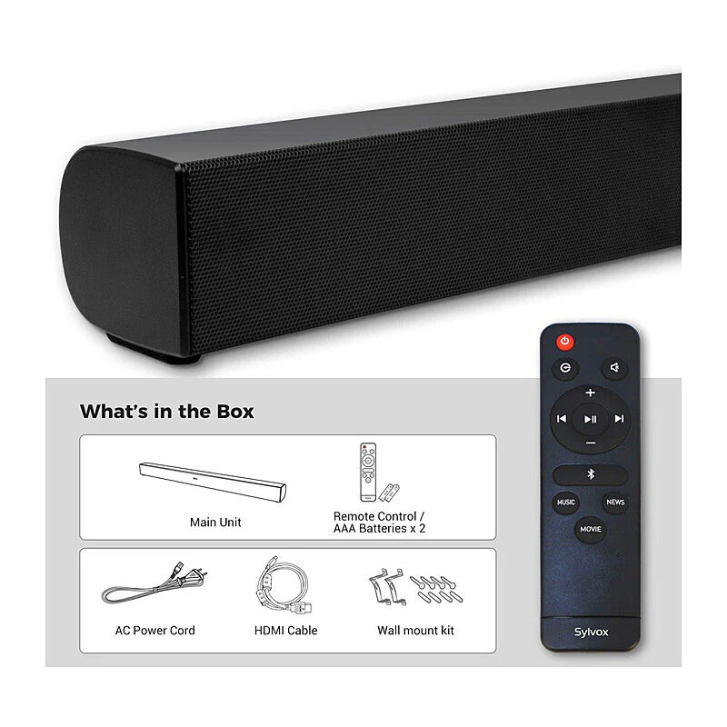 Sylvox Waterproof Outdoor TV Soundbar S2 - Image 4