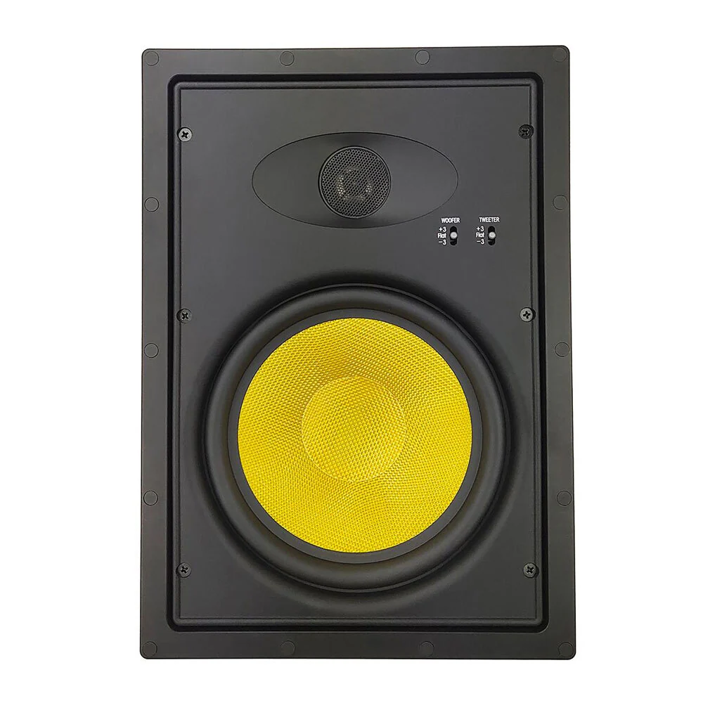 TAGA Harmony 8" 2 - Way In-Wall LCRS Mounted Audio Speakers Pair