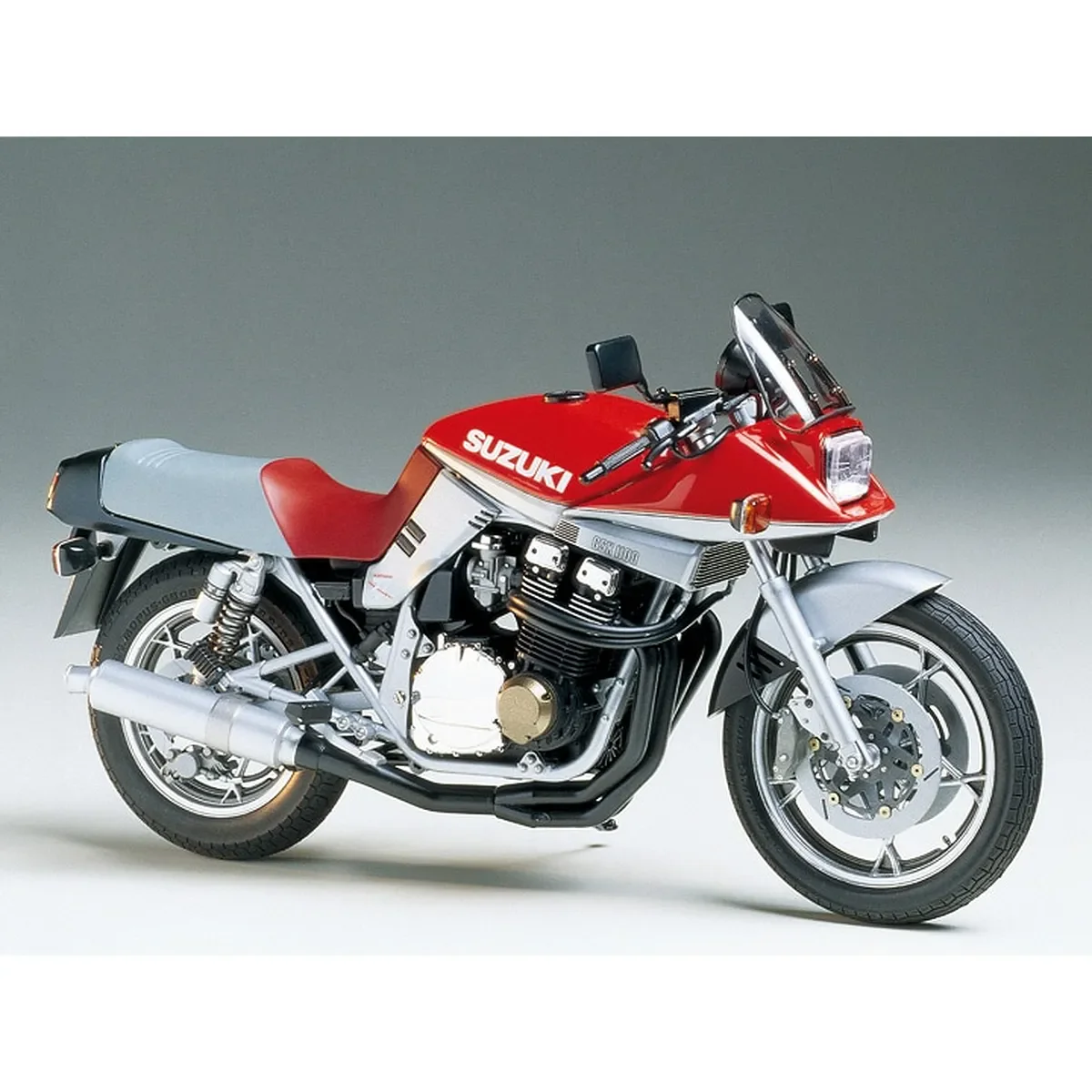 Tamiya 1/12 Suzuki GSX1100S Katana Motorcycle Scaled Plastic Model Kit - Image 2