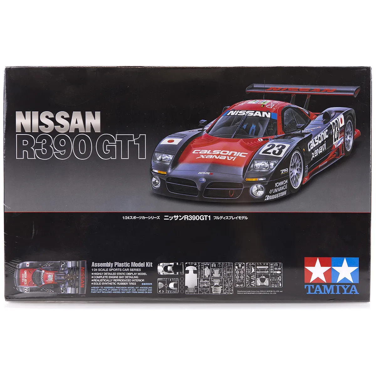 Tamiya 1/24 Nissan R390 GT1 Scaled Plastic Model Kit