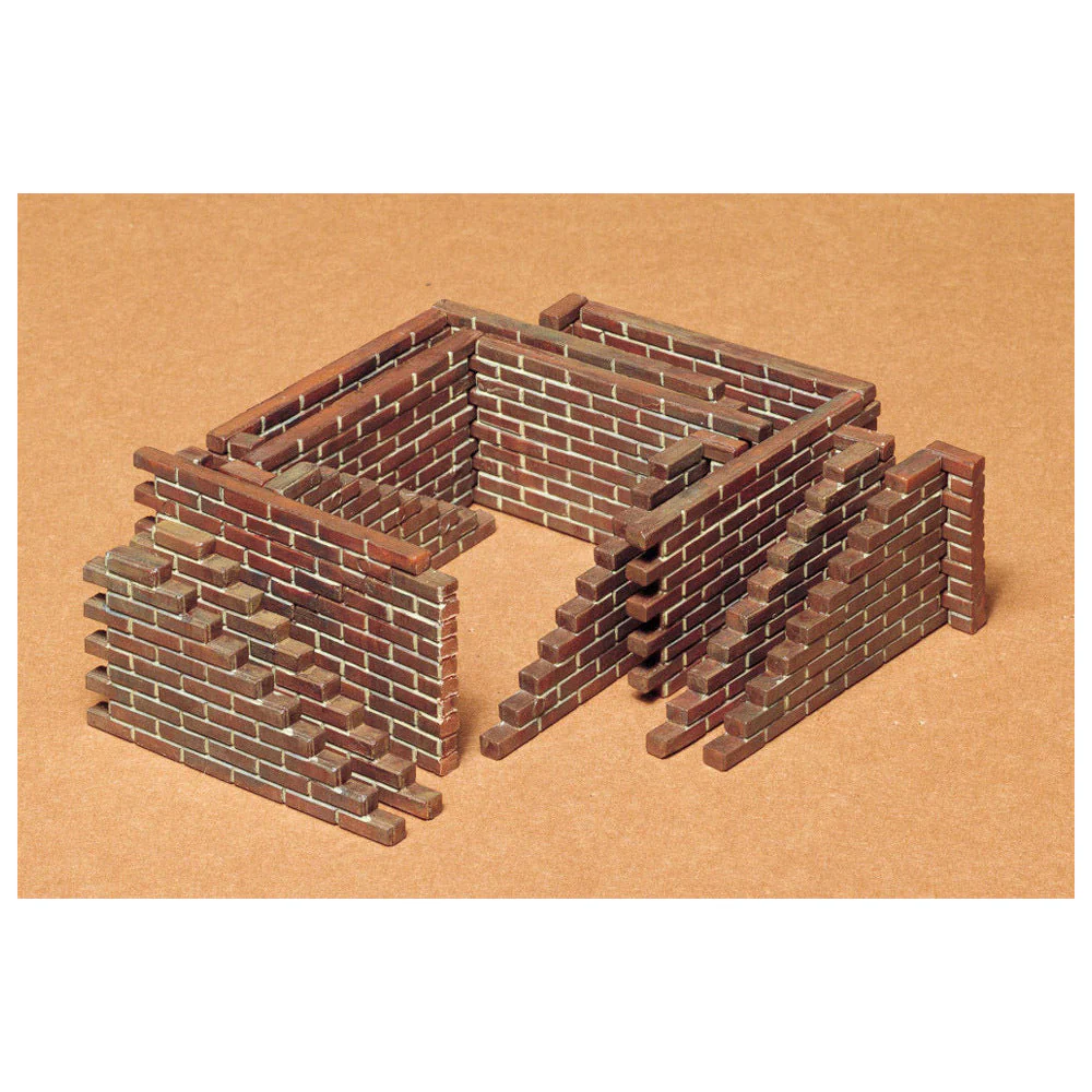 Tamiya 1/35 Brick Wall Set - Image 2