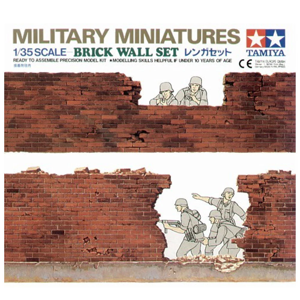 Tamiya 1/35 Brick Wall Set - Image 3
