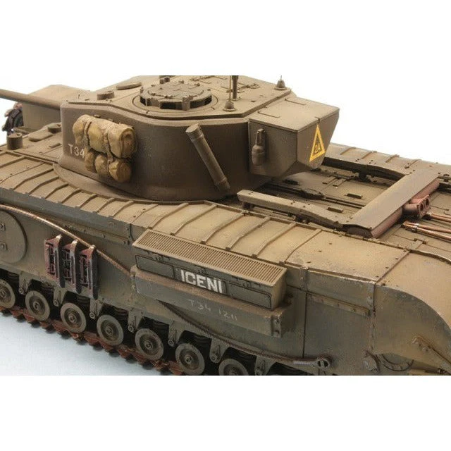 Tamiya 1/35 British Churchill (Mk.VII) Infantry Tank Scaled Plastic Model Kit - Image 4