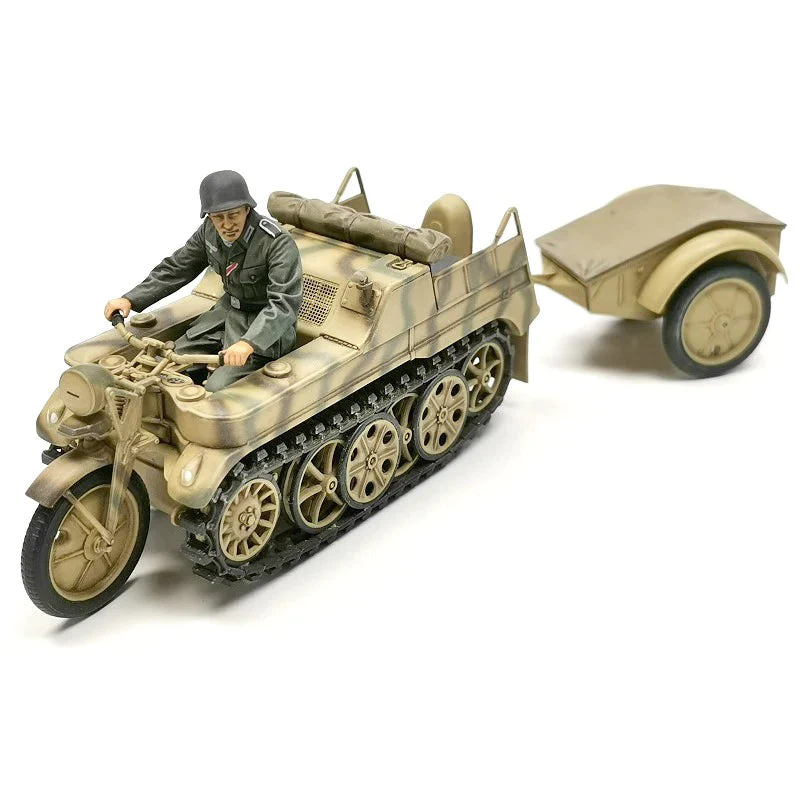 Tamiya 1/35 German Sd.Kfz.2 Kettenkraftrad (MidProduction) - Image 2