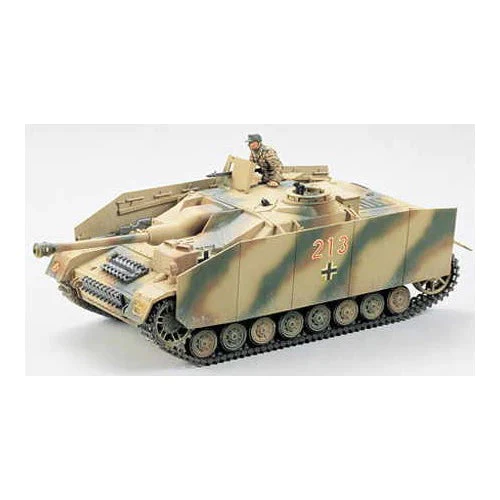 Tamiya 1/35 German Sturmgeschutz IV Sd.Kfz. 163 Tank Scaled Plastic Model Kit - Image 2