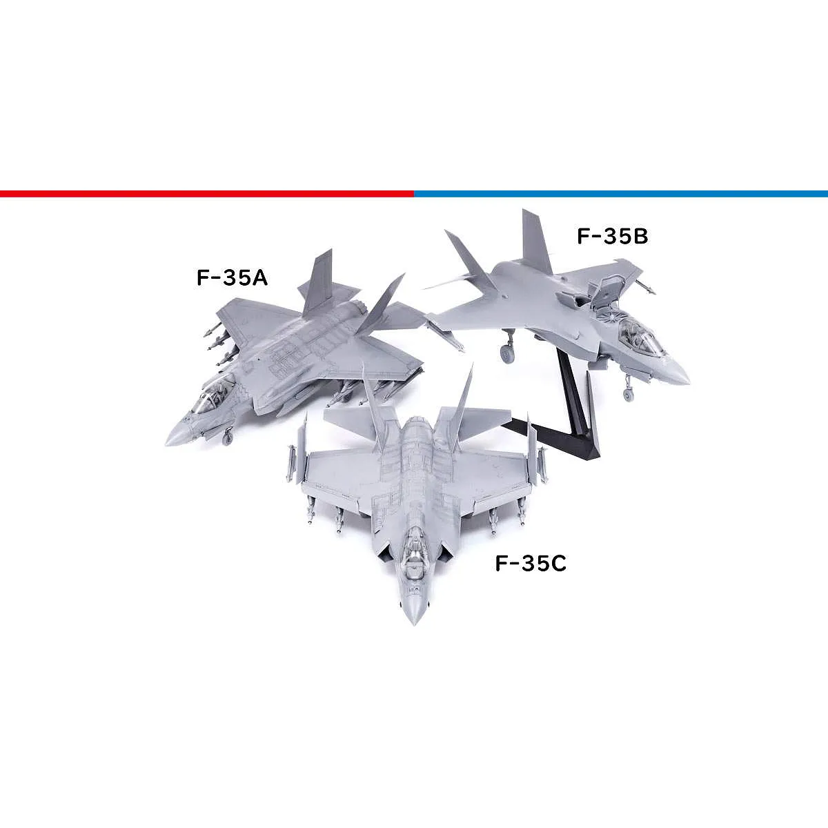 Tamiya 1/48 Lockheed Martin F-35C Lightning II Scaled Plastic Model Kit - Image 2